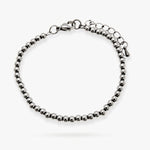 Bracciale in Acciaio maglia palline - BYSIMON gioielli