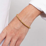 Bracciale in Acciaio maglia palline