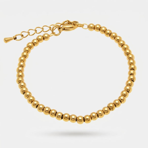 Bracciale in Acciaio maglia palline - BYSIMON gioielli