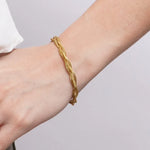 Bracciale in Acciaio multifilo intrecciato - BYSIMON gioielli