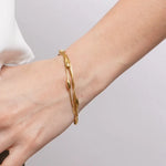 Bracciale in Acciaio multifilo intrecciato - BYSIMON gioielli