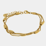 Bracciale in Acciaio multifilo intrecciato - BYSIMON gioielli