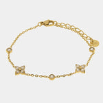 Bracciale in Acciaio con fiori COEUR - gioiello BySimon