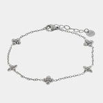 Bracciale in Acciaio fiori COEUR - gioiello BySimon