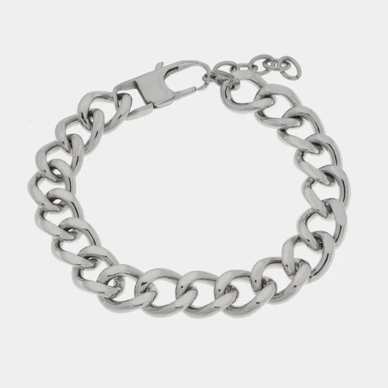 Bracciale in Acciaio catena - BYSIMON gioielli