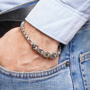 Bracciale in Acciaio catena