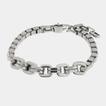 Bracciale in Acciaio catena - BYSIMON gioielli