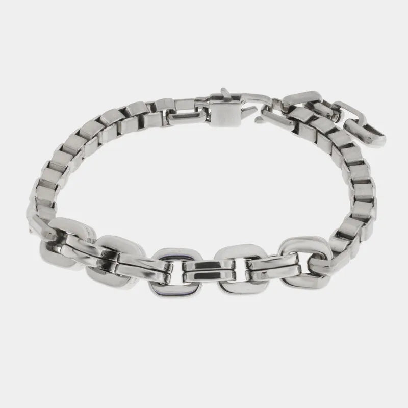 Bracciale in Acciaio catena - BYSIMON gioielli