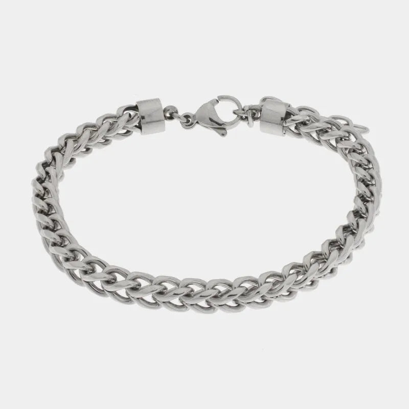 Bracciale in Acciaio catena - BYSIMON gioielli