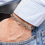 Bracciale in Acciaio multifilo catane IJEWEL - gioiello BySimon