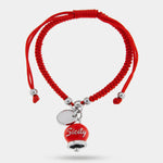 Bracciale cordino siciliano rosso | gioielli siciliani | BYSIMON
