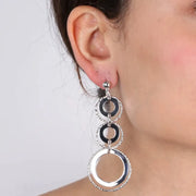 Orecchini in Metallo cerchi pendenti