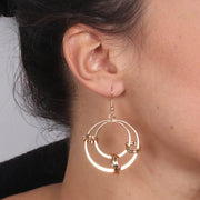 Orecchini in Metallo cerchio