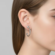 Orecchini in Metallo a cerchio liscio