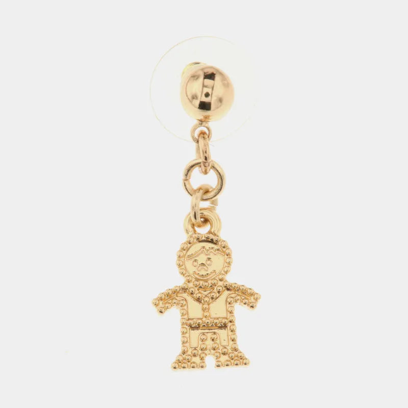 Metal Mono Orec with dad pendant charm