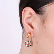 Orecchini in Metallo con San Gennaro