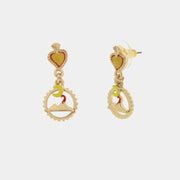 Orecchini in Metallo con Vesuvio