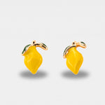 Orecchini in Metallo con limoni - BYSIMON gioielli