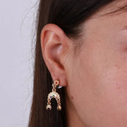 Orecchini in Metallo con luna