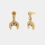 Orecchini in Metallo con luna