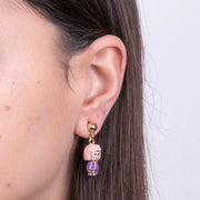 Orecchini in Metallo con pendenti geisha