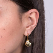 Orecchini in Metallo pendenti con conchiglia