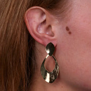 Orecchini in Metallo a forma ovale