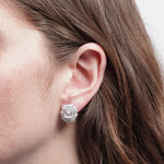 Orecchini in Metallo zirconato - BYSIMON gioielli