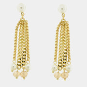 Orecchini in Metallo multifilo con cristalli