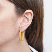 Orecchini in Metallo a cerchio