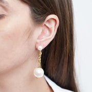 Orecchini in Metallo con perle