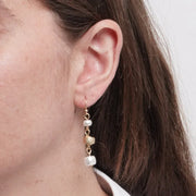 Orecchini in Metallo perle pendenti