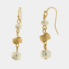 Orecchini in Metallo perle pendenti