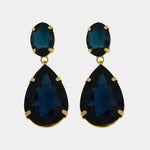 Orecchini in Metallo goccia blu AMOVENEZIA - gioiello BySimon