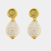 Orecchini in Metallo perla