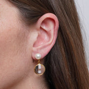 Orecchini in Metallo con cristalli ispirati al vetro di Murano