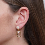 Orecchini in Metallo con cristalli ispirati al vetro di Murano