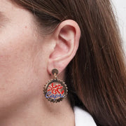 Orecchini in Metallo cuori e Capri