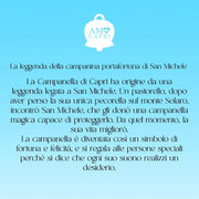 Orecchini in Metallo stella marina, corallo e Capri