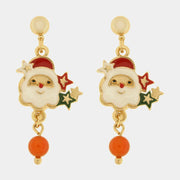 Orecchini in Metallo Babbo Natale
