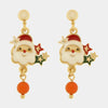 Orecchini in Metallo Babbo Natale
