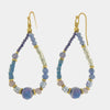 Orecchini in Metallo aa goccia placcati oro donna accessorio