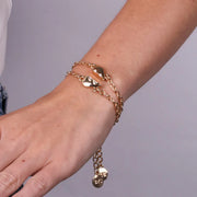 Set in Metallo bracciale magnetico a forma di cuore