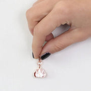 Ciondolo in Metallo  cane impreziosito da smalti colorati