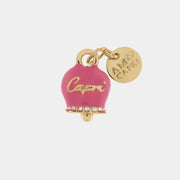 Ciondolo in Metallo Con campanella portafotuna Capri