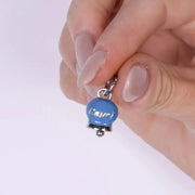 Ciondolo in Metallo con campanella scritta capri