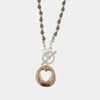 Collana in Metallo con pendente forma cuore