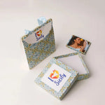 Collana in Metallo maglia rolò, con fichi d'india di Sicilia, impreziositi da smalti colorati - BYSIMON gioielli