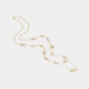 Collana in Metallo  placcata oro giallo con ciondoli