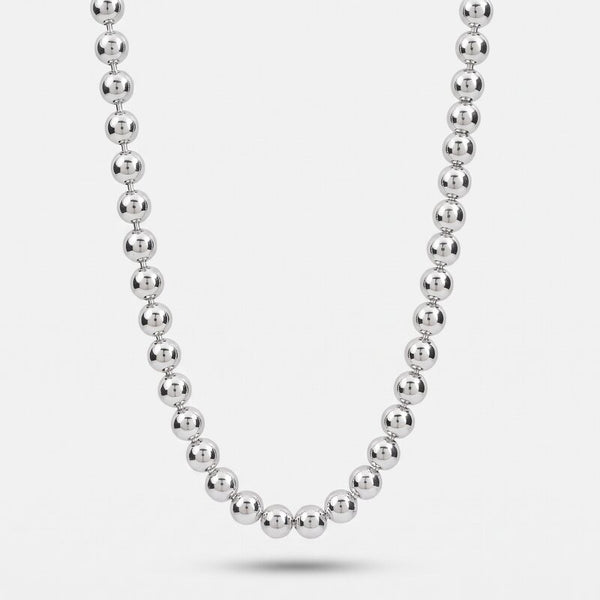 Collana in Metallo maglia sfere - BYSIMON gioielli